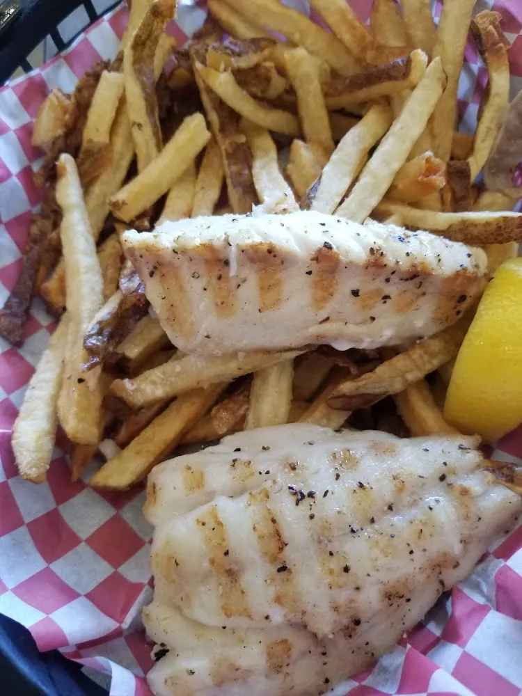 Ling Cod Fish and Chips